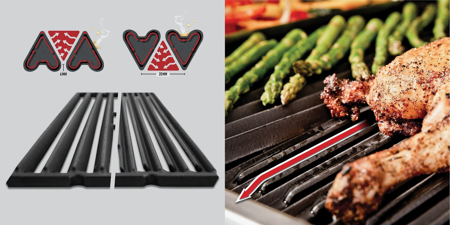 Grill ogrodowy gazowy BROIL KING Royal 320 Shadow 8.8 kW 55 x 36.5 cm