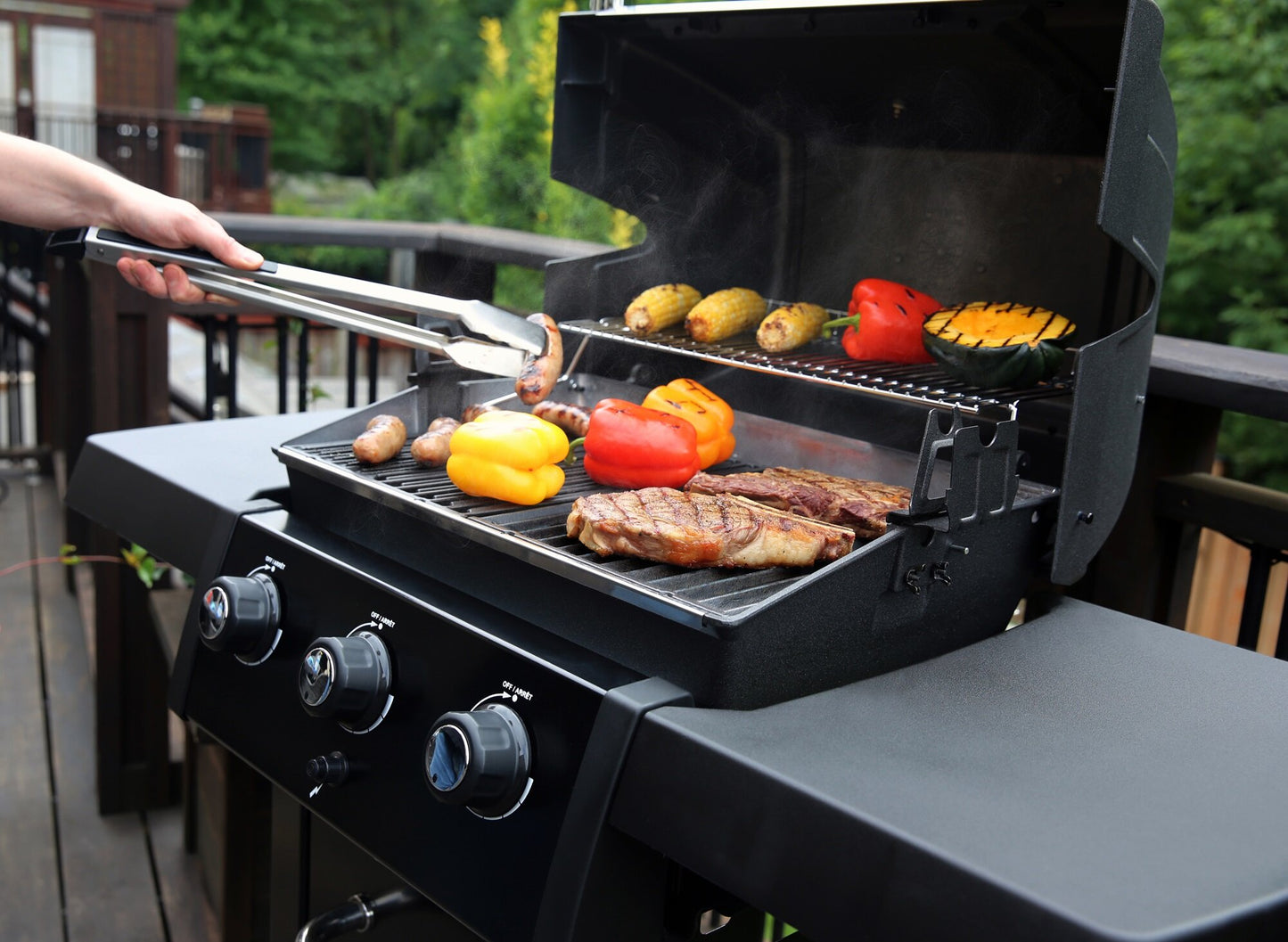 Grill ogrodowy gazowy BROIL KING Royal 320 Shadow 8.8 kW 55 x 36.5 cm