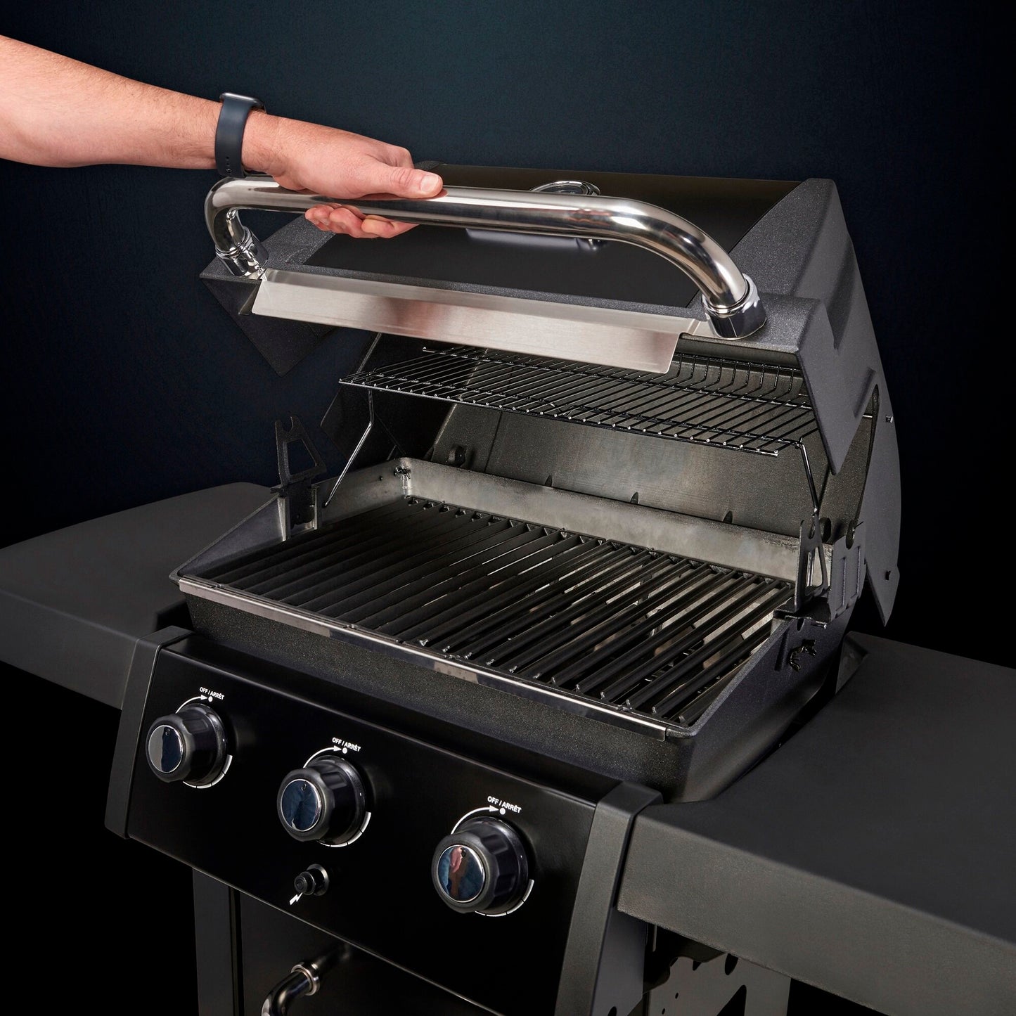 Grill ogrodowy gazowy BROIL KING Royal 320 Shadow 8.8 kW 55 x 36.5 cm