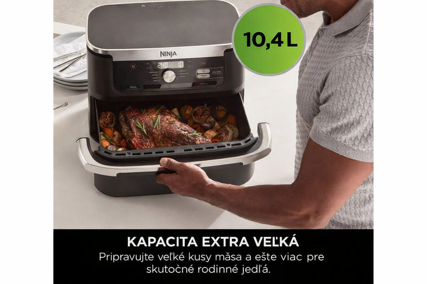 Bezolejowa frytkownica powietrzna NINJA AF500EU