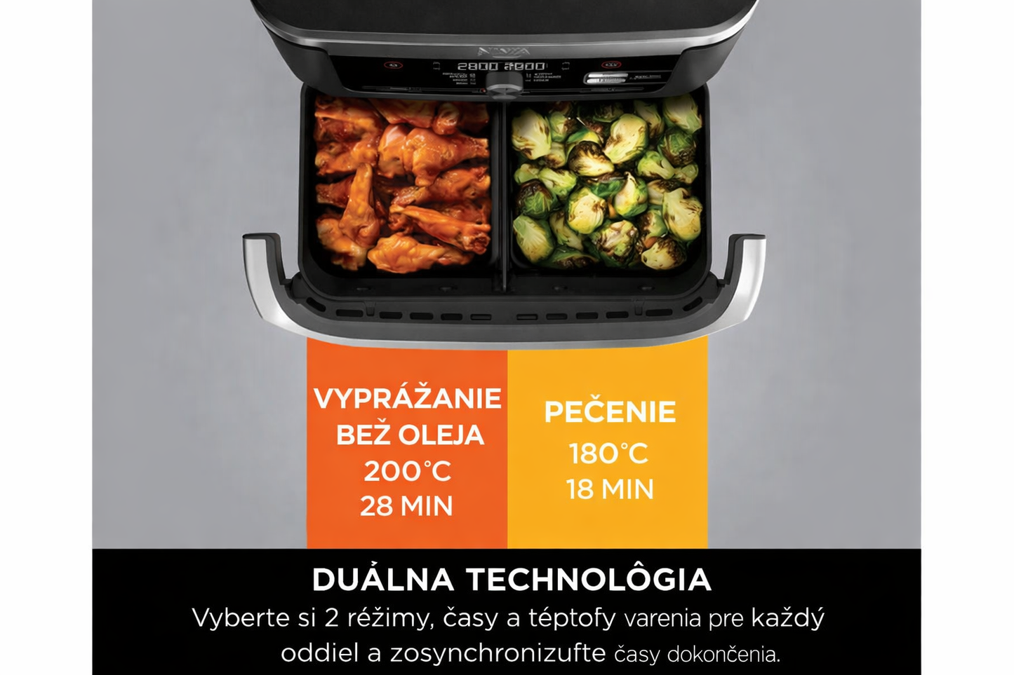 Bezolejowa frytkownica powietrzna NINJA AF500EU