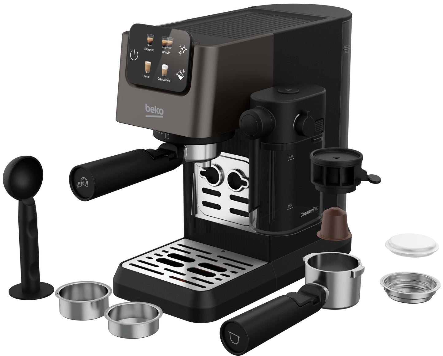 Ekspres BEKO CaffeExperto CEP5464DX z modułem do kapsułek Nespresso